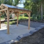 Covered Pergola Built by MADS Lawn and Landscape Specialists
